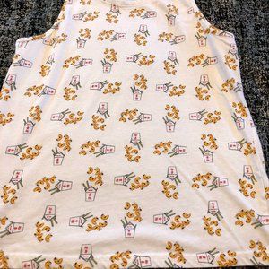 BLUE CROWN MENS TANK TOP SHIRT